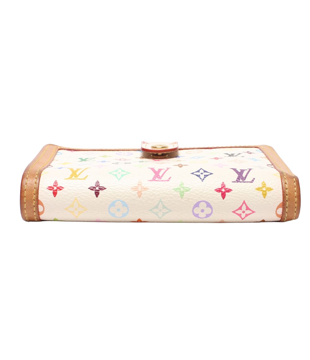 Louis Vuitton Bifold Wallet Kiss Lock Portefeuille Viennois Multicolor — view 4
