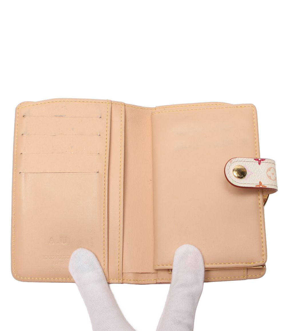 Louis Vuitton Bifold Wallet Kiss Lock Portefeuille Viennois Multicolor — view 5