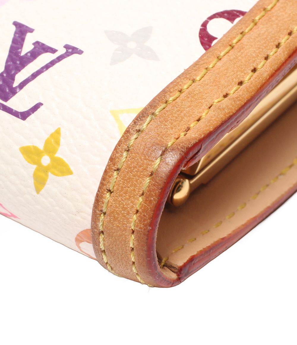 Louis Vuitton Bifold Wallet Kiss Lock Portefeuille Viennois Multicolor — view 8