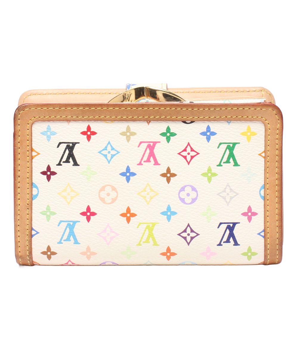 Louis Vuitton Bifold Wallet Kiss Lock Portefeuille Viennois Multicolor — view 2