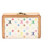 Louis Vuitton Bifold Wallet Kiss Lock Portefeuille Viennois Multicolor — view 2