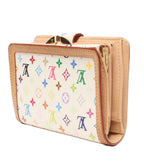 Louis Vuitton Bifold Wallet Kiss Lock Portefeuille Viennois Multicolor — view 3