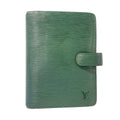 Louis Vuitton Notebook Epi Agenda MM Borneo Green Leather
