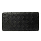 Bottega Veneta Wallet Intrecciato Black Leather — view 2