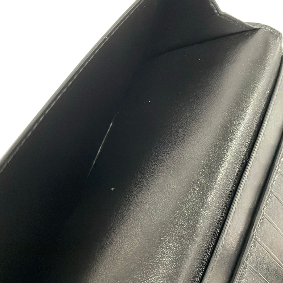 Bottega Veneta Wallet Intrecciato Black Leather — view 7