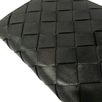 Bottega Veneta Wallet Intrecciato Black Leather — view 8