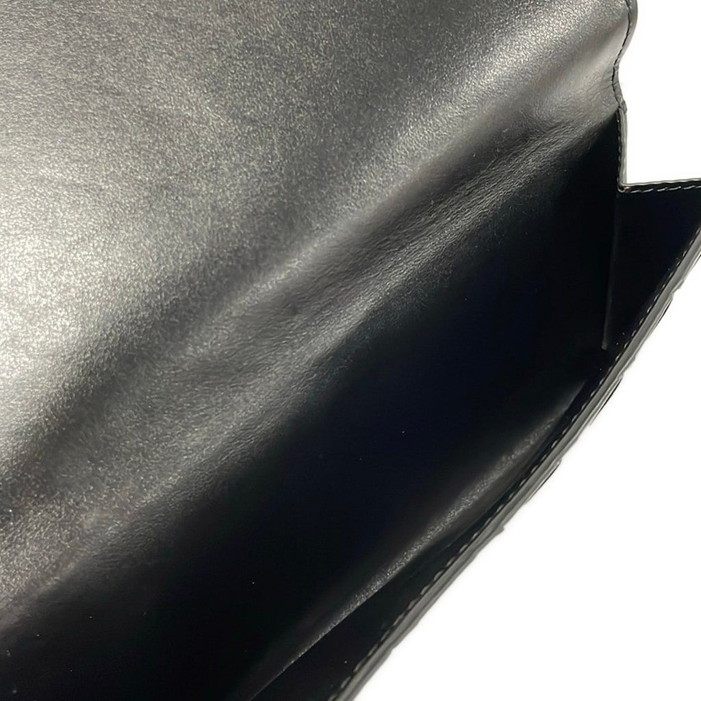 Bottega Veneta Wallet Intrecciato Black Leather — view 4