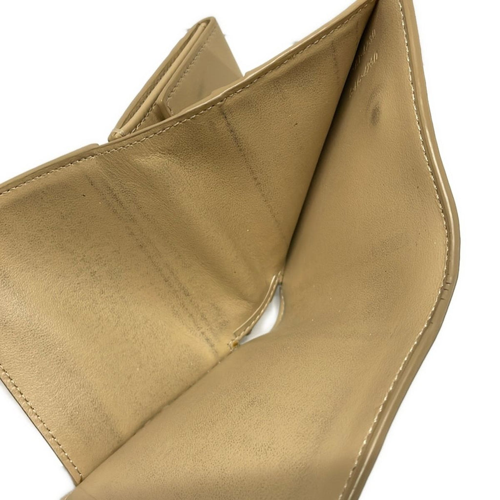 Celine Trifold Wallet Small Beige — view 6
