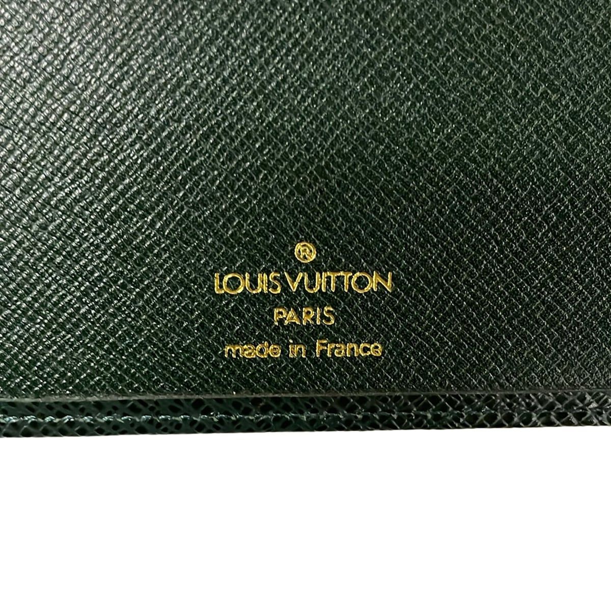 Louis Vuitton Notebook Taiga Desk Diary Esepia Leather Agenda — view 4