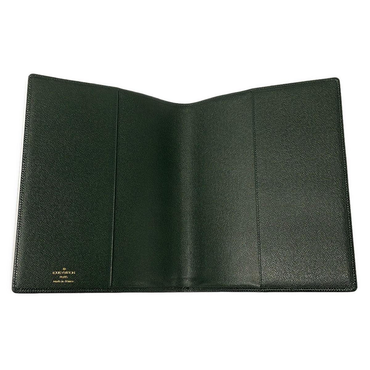 Louis Vuitton Notebook Taiga Desk Diary Esepia Leather Agenda — view 3