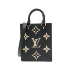 Louis Vuitton Bicolor Monogram Empreinte Petite Sac Plat Shoulder