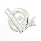 Hermes Croisette Ring Silver — view 2