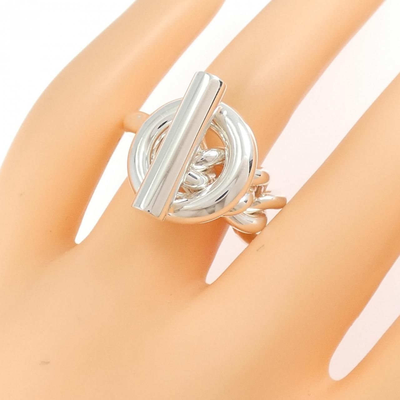 Hermes Croisette Ring Silver — view 5