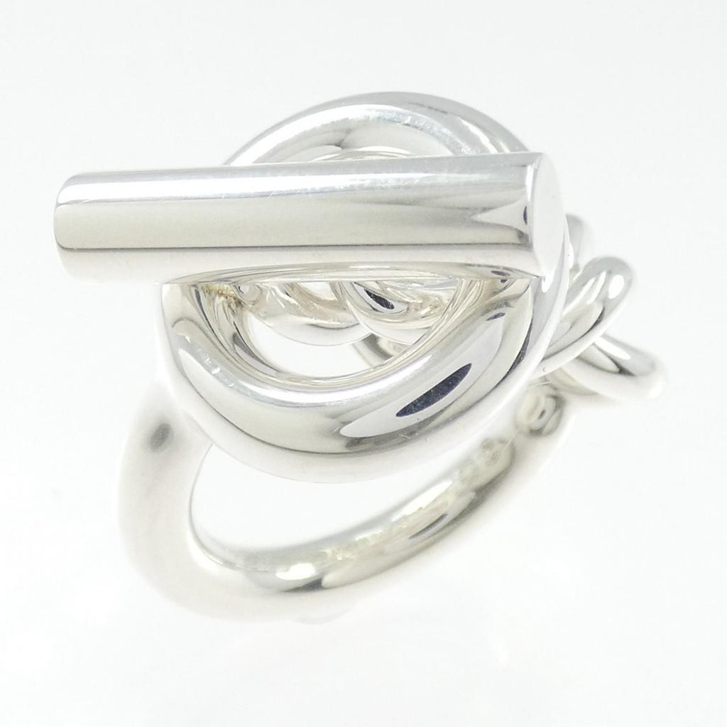 Hermes Croisette Ring Silver