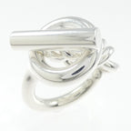 Hermes Croisette Ring Silver