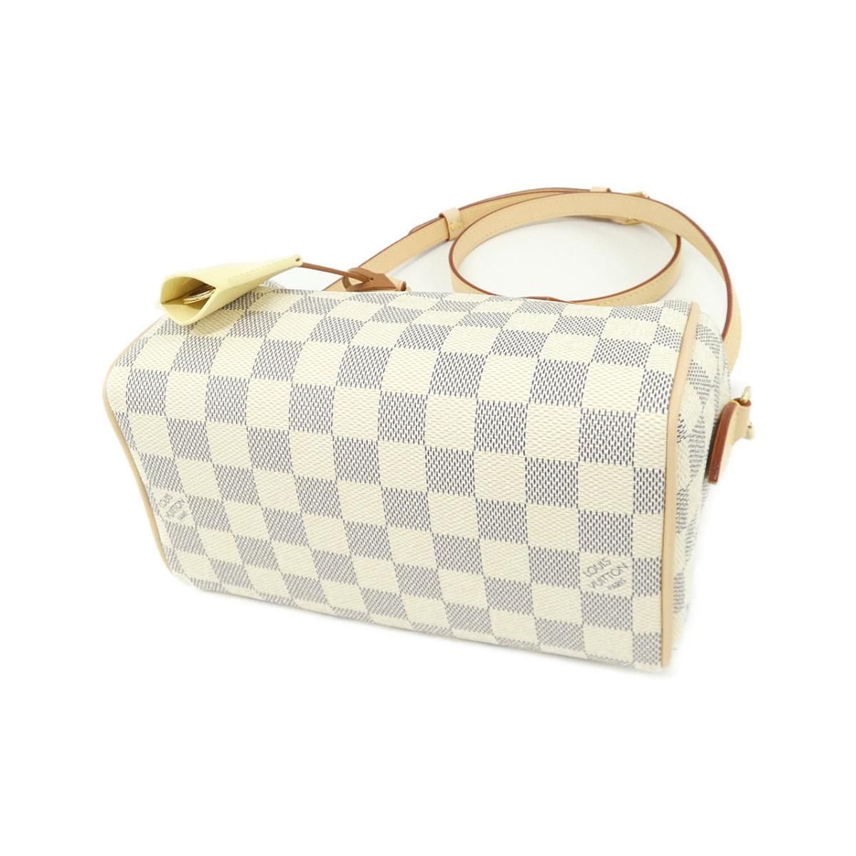 Louis Vuitton Damier Azur Speedy Bandouliere 20 cm Boston — view 2