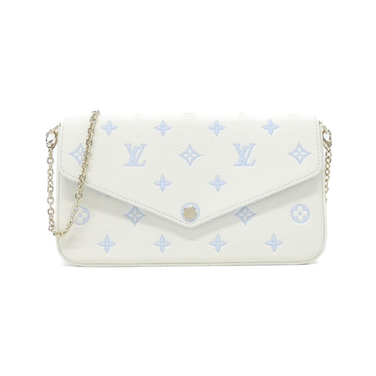 Louis Vuitton Bicolor Monogram Empreinte Pochette Felicity Shoulder