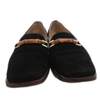 Gucci Bamboo Loafers Shoes Suede 36 Black — view 4