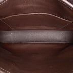Hermes Christine Silver Shoulder Bag Toile — view 5