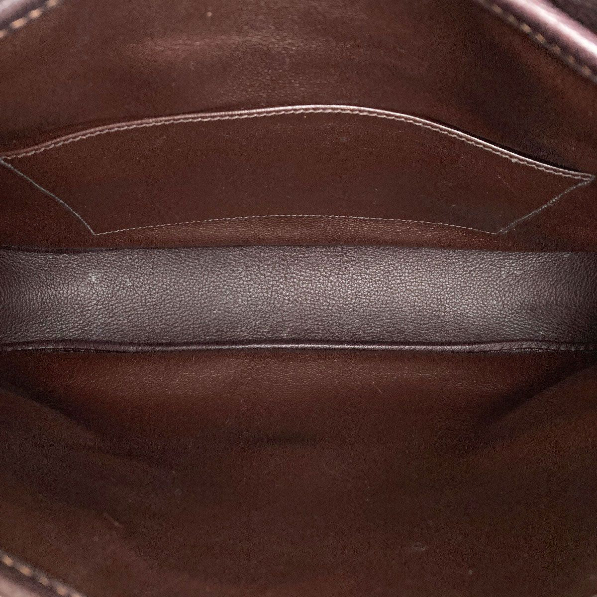 Hermes Christine Silver Shoulder Bag Toile — view 5