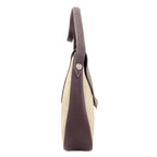Hermes Christine Silver Shoulder Bag Toile — view 3