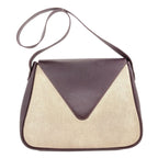 Hermes Christine Silver Shoulder Bag Toile — view 2