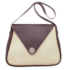 Hermes Christine Silver Shoulder Bag Toile