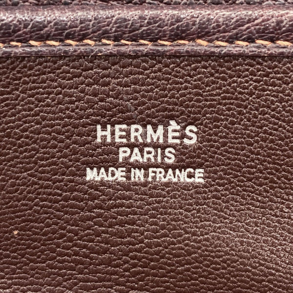 Hermes Christine Silver Shoulder Bag Toile — view 6