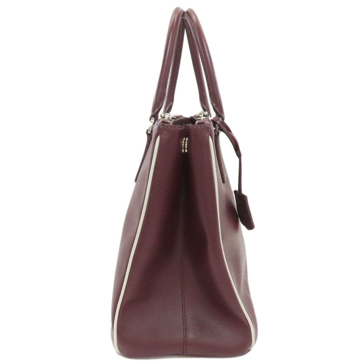 Prada Logo 2-Way Tote Saffiano — view 3