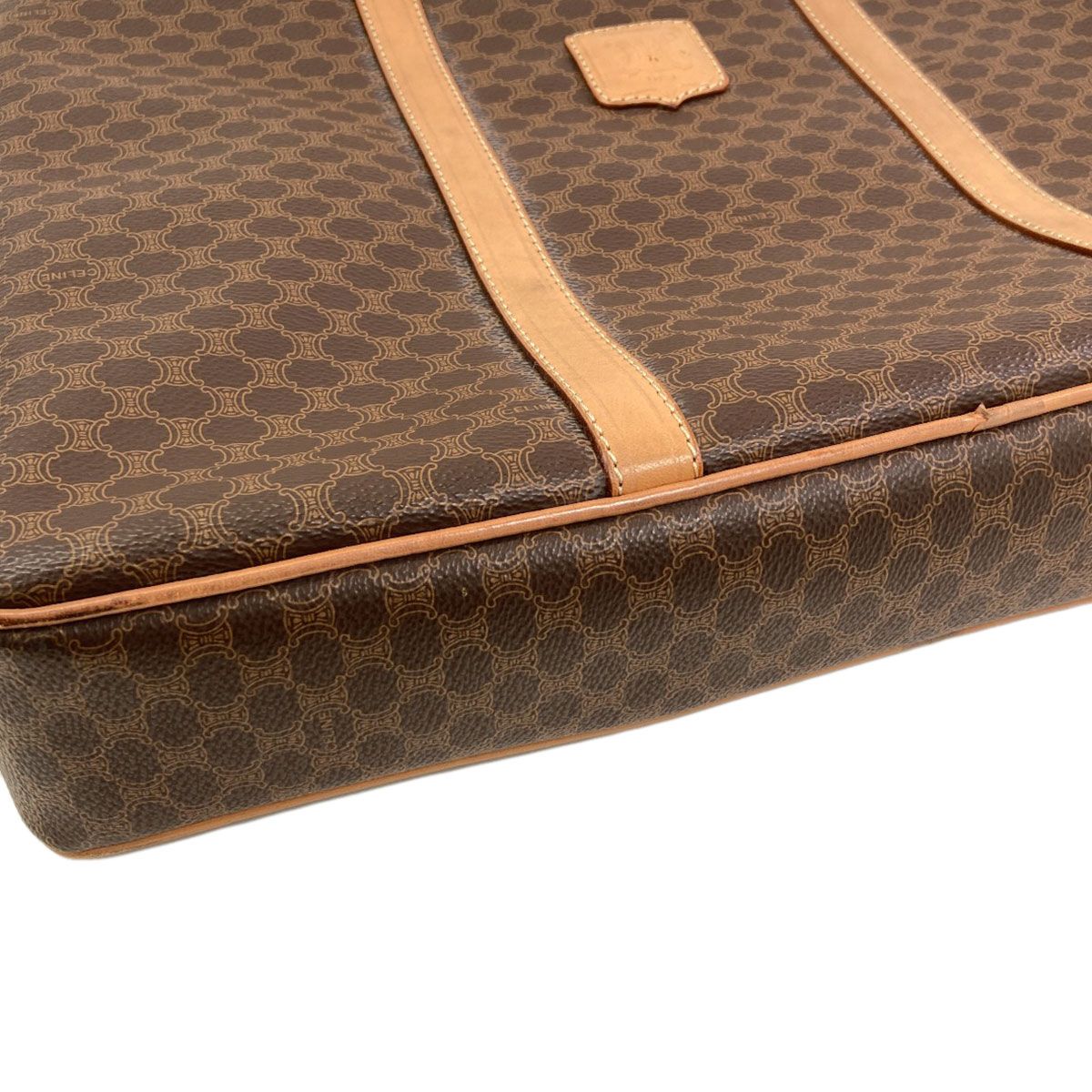 Celine Macadam Pattern Business Bag Leather — view 9