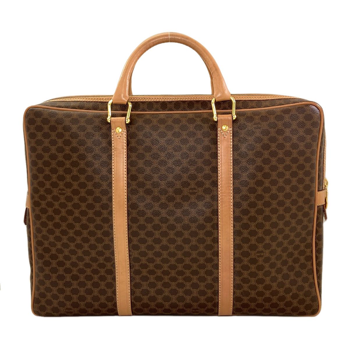 Celine Macadam Pattern Business Bag Leather — view 2