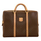 Celine Macadam Pattern Business Bag Leather