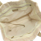 Chanel New Travel Line MM Gold Tote Nylon Jacquard — view 5
