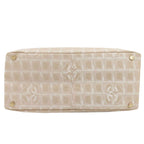 Chanel New Travel Line MM Gold Tote Nylon Jacquard — view 4