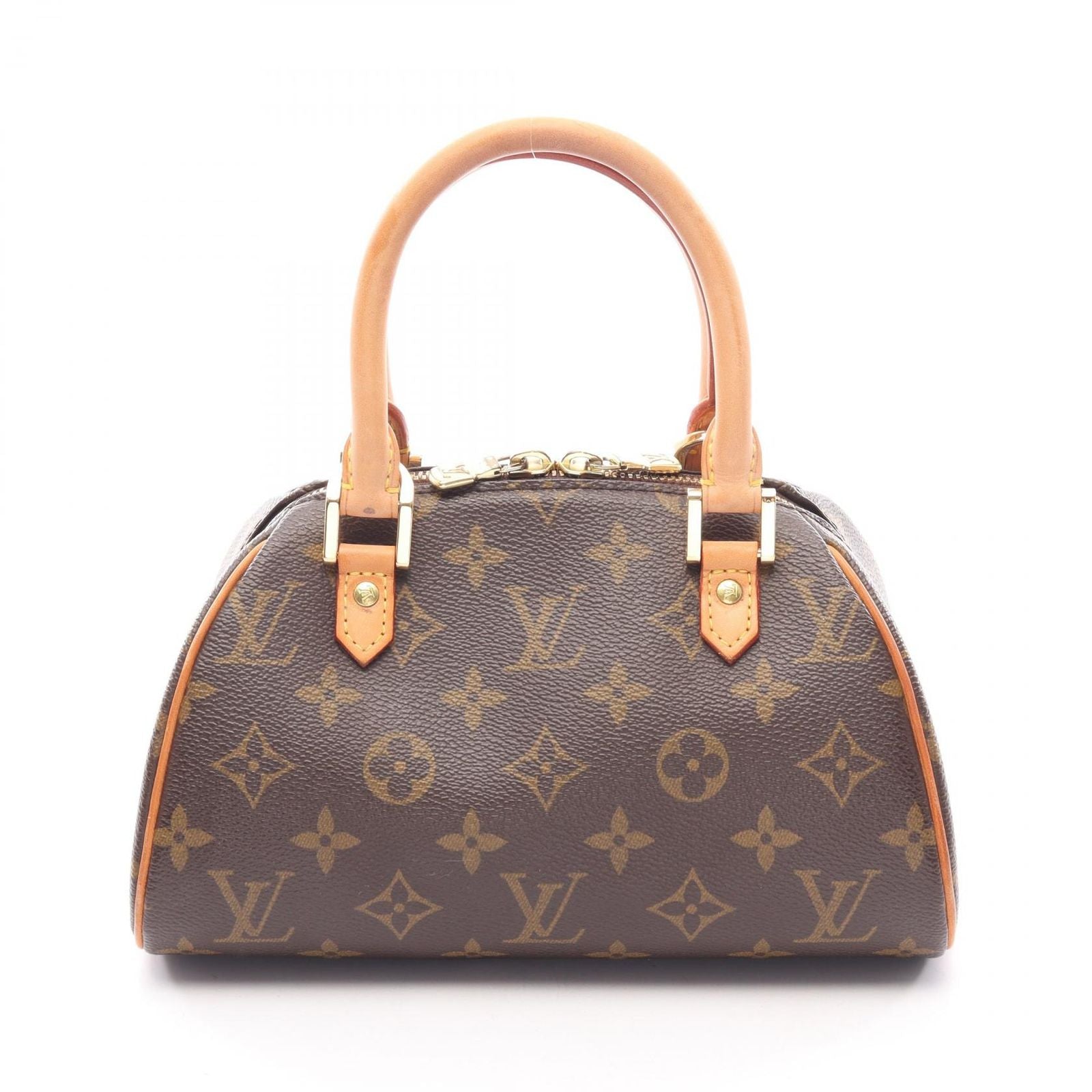 Louis Vuitton Handbag Riviera Mini Monogram Canvas Leather