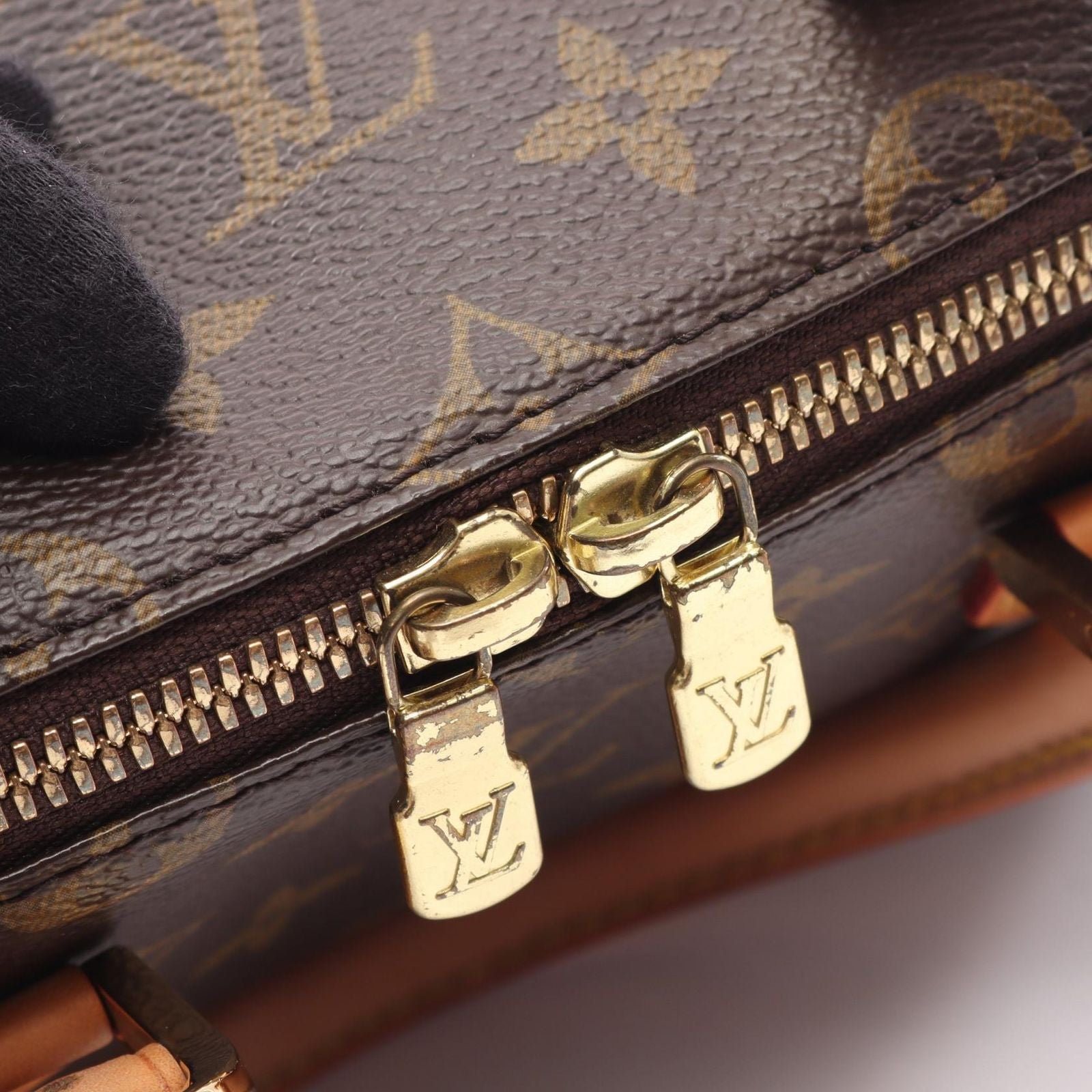 Louis Vuitton Handbag Riviera Mini Monogram Canvas Leather — view 6