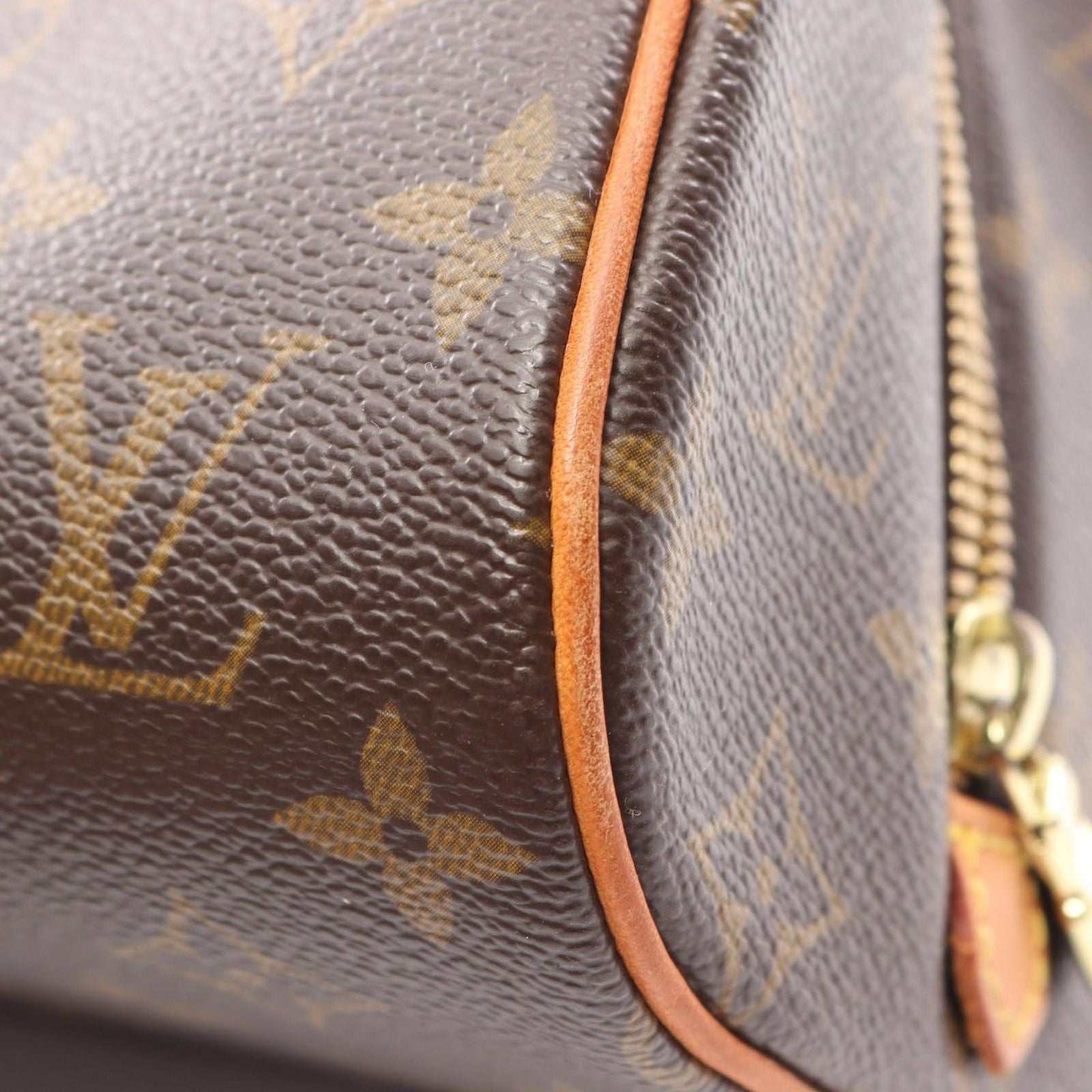 Louis Vuitton Handbag Riviera Mini Monogram Canvas Leather — view 8