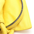 Loewe Shoulder Bag Flamenco Clutch Mini Yellow Leather — view 6