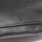 Prada Handbag Glace'calf 2-Way Bijou Studs Black Leather Perforated Tote — view 7