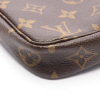 Louis Vuitton Handbag Pochette Monogram Canvas Leather — view 6