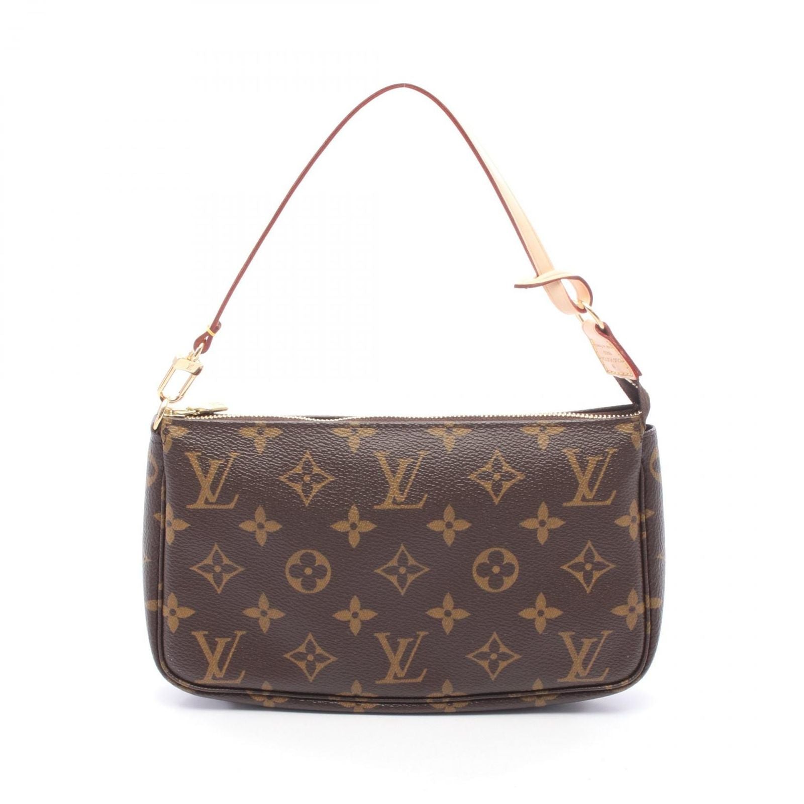 Louis Vuitton Handbag Pochette Monogram Canvas Leather