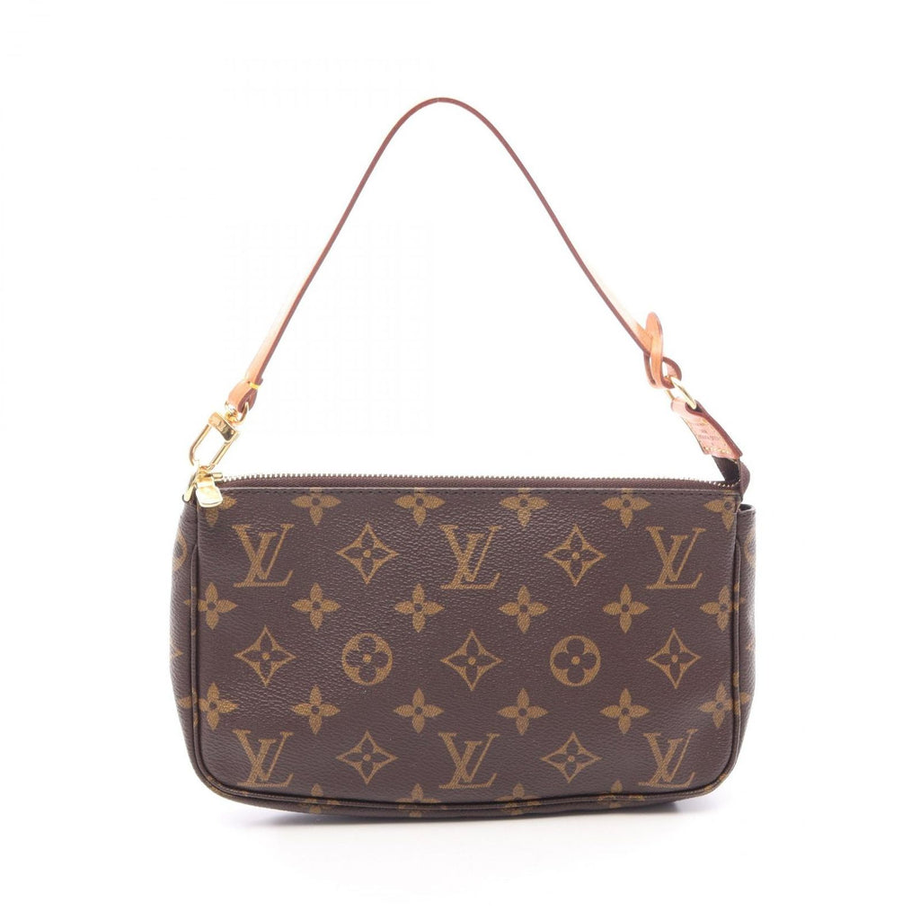 Louis Vuitton Handbag Pochette Monogram Canvas Leather