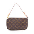 Louis Vuitton Handbag Pochette Monogram Canvas Leather