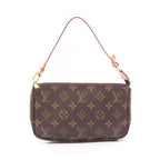 Louis Vuitton Handbag Pochette Monogram Canvas Leather