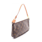 Louis Vuitton Handbag Pochette Monogram Canvas Leather — view 2