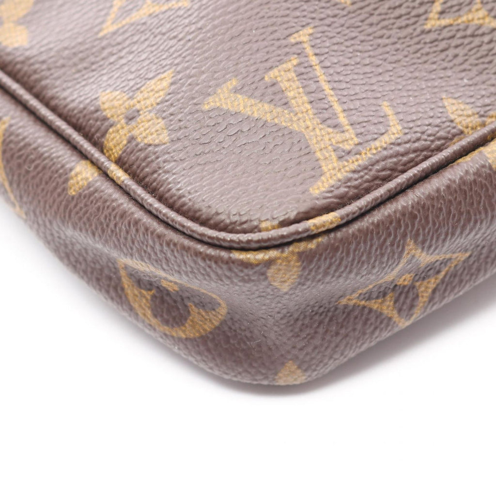 Louis Vuitton Handbag Pochette Monogram Canvas Leather — view 6
