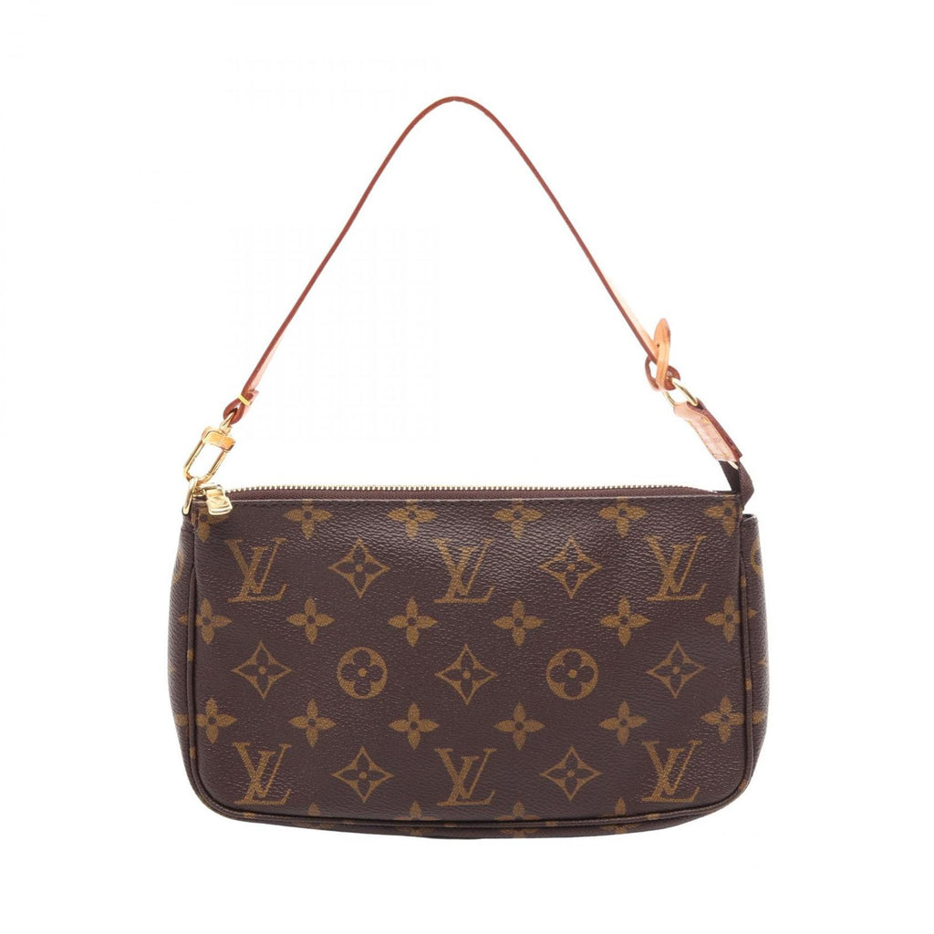Louis Vuitton Handbag Pochette Monogram Canvas Leather