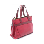 Loewe Tote Gate Top Handle Winered Leather — view 2