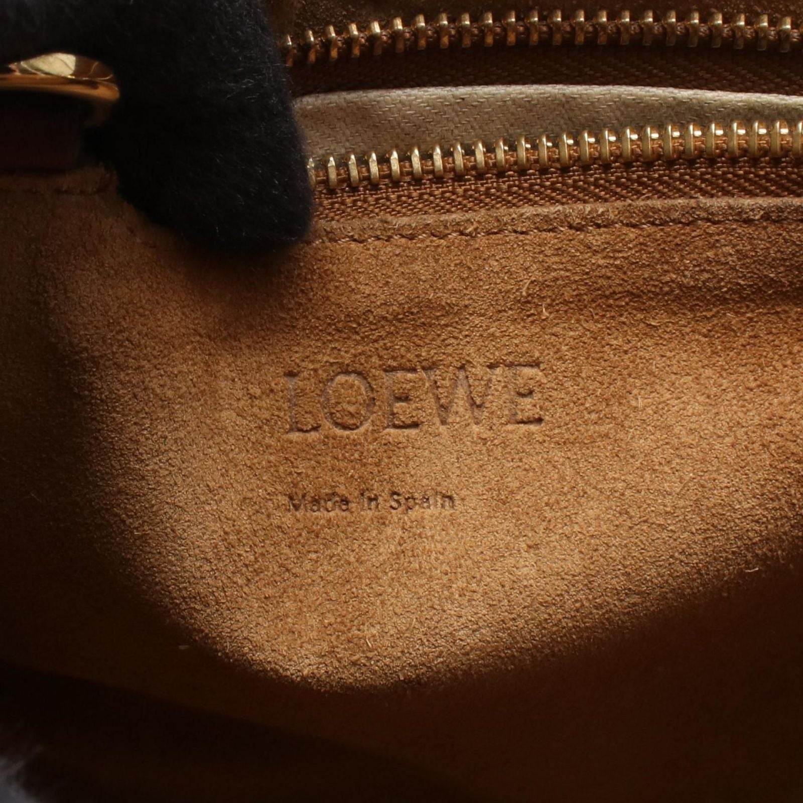 Loewe Tote Gate Top Handle Winered Leather — view 4