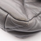 Chanel Shoulder Bag 19 Dizeneuf Quilted 2-Way Gray Leather 19 Chain — view 7